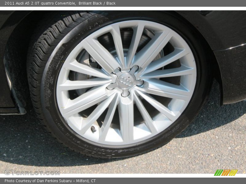 Brilliant Black / Black 2011 Audi A5 2.0T quattro Convertible
