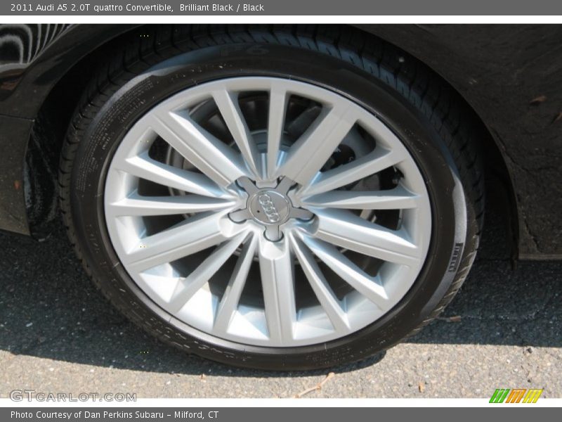 Brilliant Black / Black 2011 Audi A5 2.0T quattro Convertible
