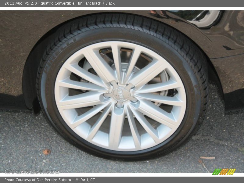 Brilliant Black / Black 2011 Audi A5 2.0T quattro Convertible