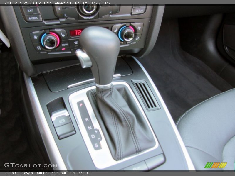 Brilliant Black / Black 2011 Audi A5 2.0T quattro Convertible