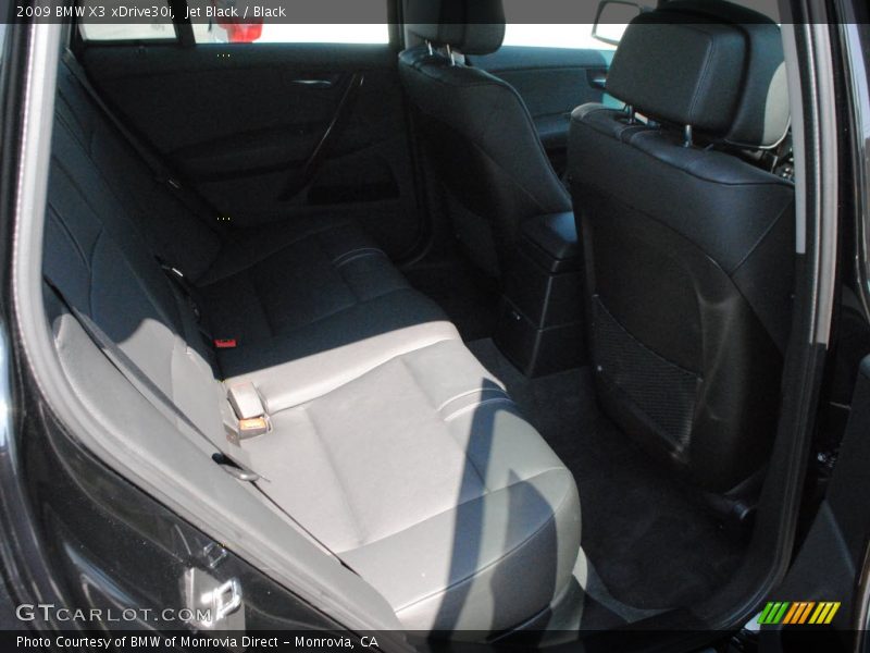 Jet Black / Black 2009 BMW X3 xDrive30i
