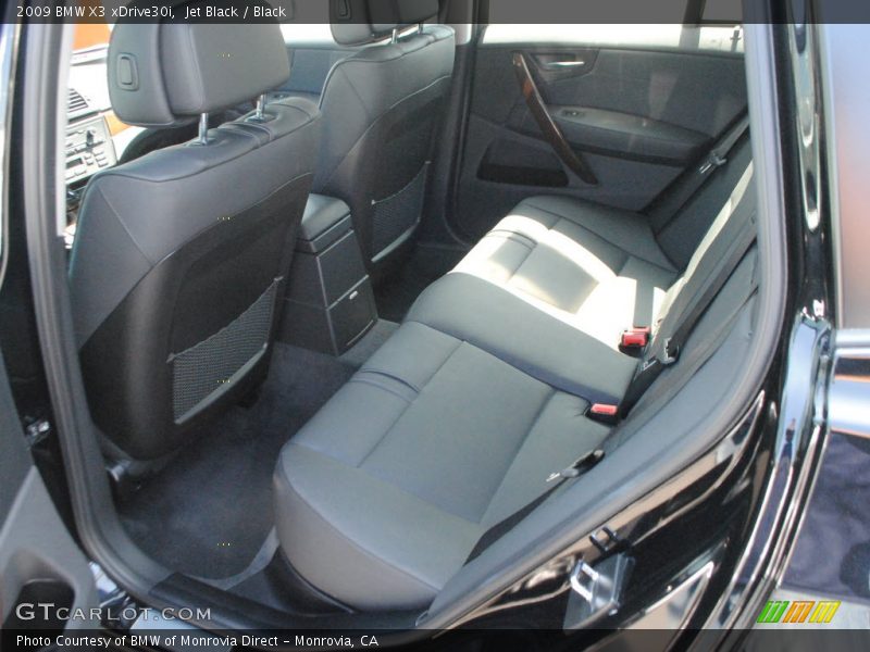Jet Black / Black 2009 BMW X3 xDrive30i