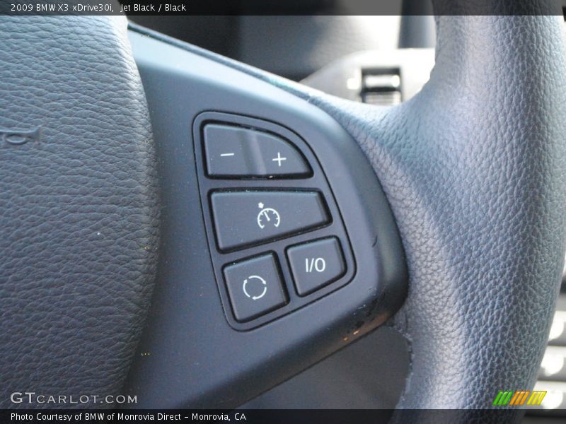Jet Black / Black 2009 BMW X3 xDrive30i