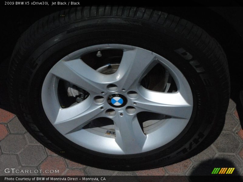 Jet Black / Black 2009 BMW X5 xDrive30i