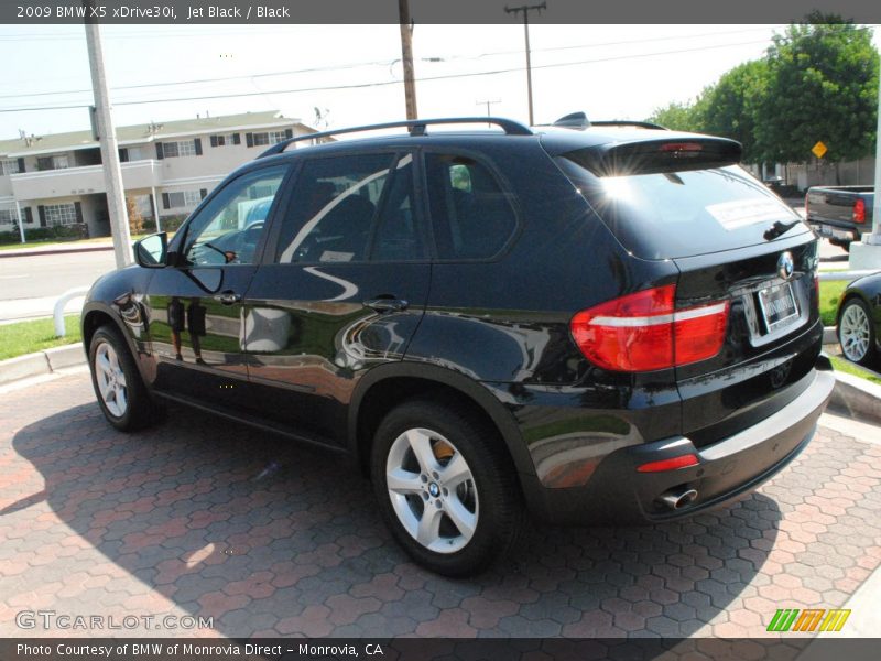 Jet Black / Black 2009 BMW X5 xDrive30i