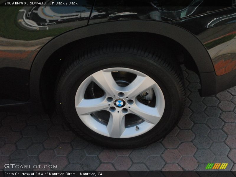 Jet Black / Black 2009 BMW X5 xDrive30i