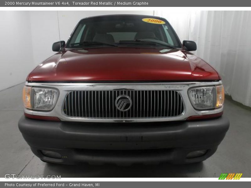 Toreador Red Metallic / Medium Graphite 2000 Mercury Mountaineer V6 4x4