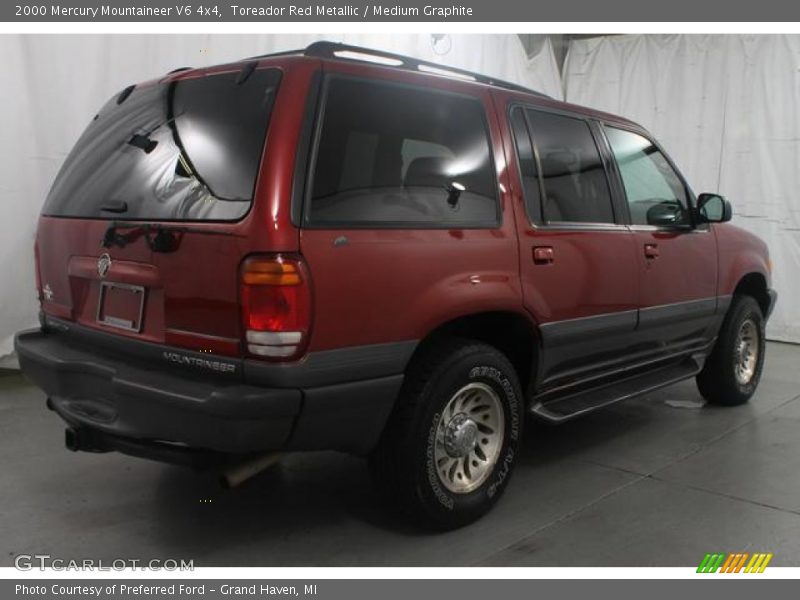 Toreador Red Metallic / Medium Graphite 2000 Mercury Mountaineer V6 4x4