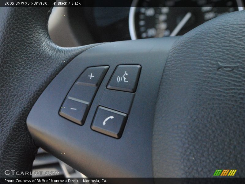 Jet Black / Black 2009 BMW X5 xDrive30i
