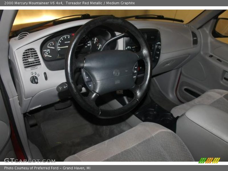 Toreador Red Metallic / Medium Graphite 2000 Mercury Mountaineer V6 4x4