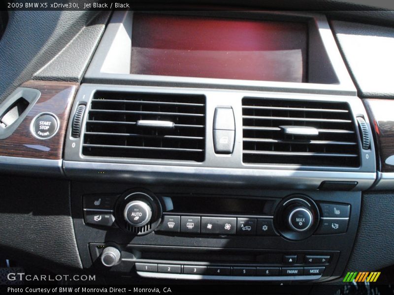Jet Black / Black 2009 BMW X5 xDrive30i