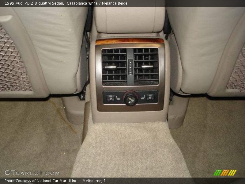 Casablanca White / Melange Beige 1999 Audi A6 2.8 quattro Sedan