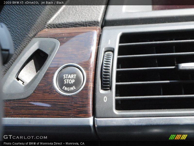 Jet Black / Black 2009 BMW X5 xDrive30i