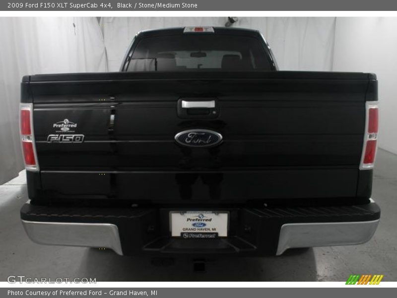 Black / Stone/Medium Stone 2009 Ford F150 XLT SuperCab 4x4