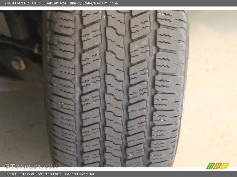 Black / Stone/Medium Stone 2009 Ford F150 XLT SuperCab 4x4