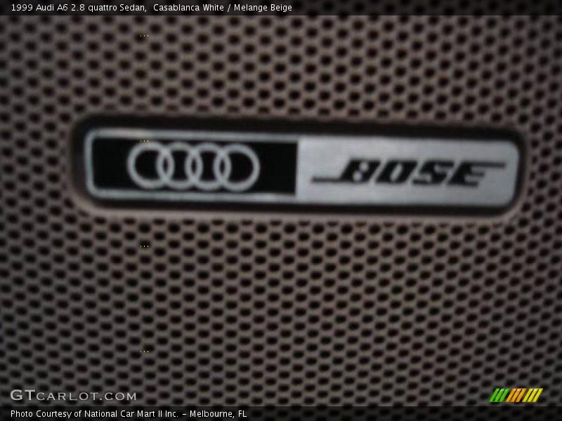 Casablanca White / Melange Beige 1999 Audi A6 2.8 quattro Sedan