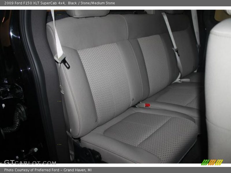 Black / Stone/Medium Stone 2009 Ford F150 XLT SuperCab 4x4