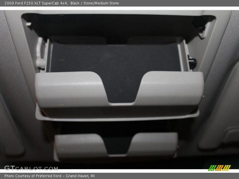 Black / Stone/Medium Stone 2009 Ford F150 XLT SuperCab 4x4