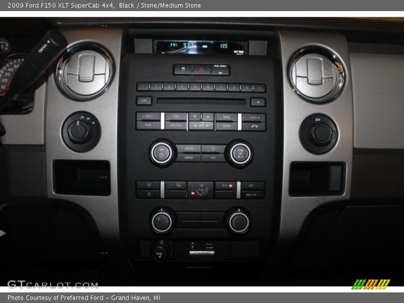 Black / Stone/Medium Stone 2009 Ford F150 XLT SuperCab 4x4