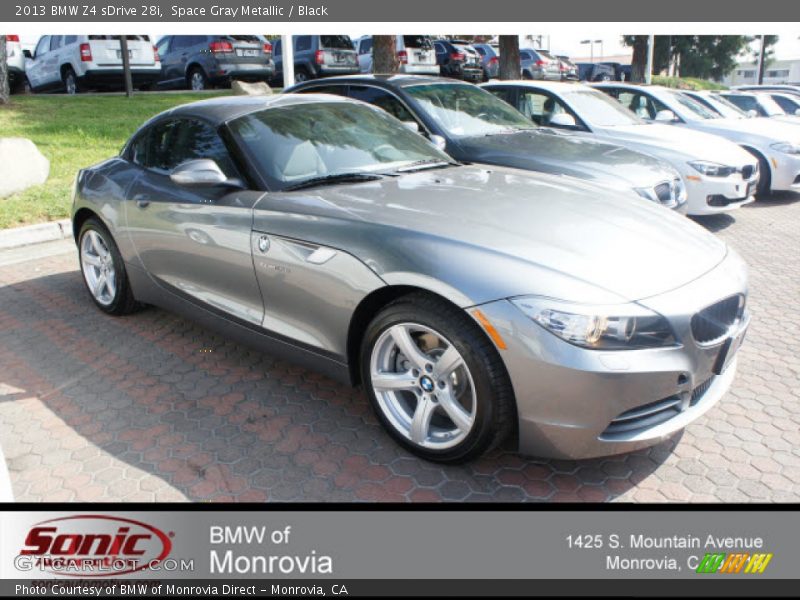 Space Gray Metallic / Black 2013 BMW Z4 sDrive 28i