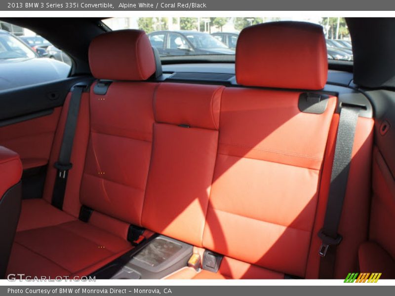 Alpine White / Coral Red/Black 2013 BMW 3 Series 335i Convertible