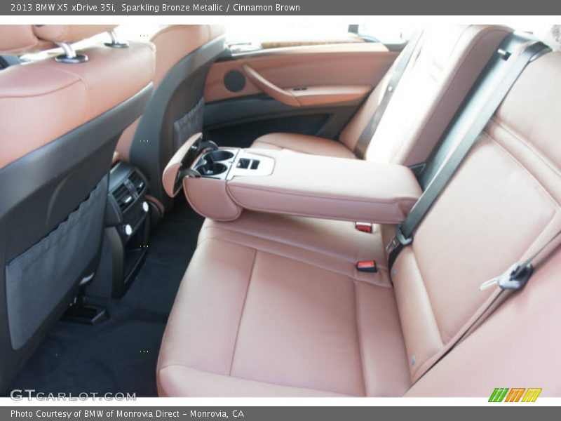 Rear Seat of 2013 X5 xDrive 35i