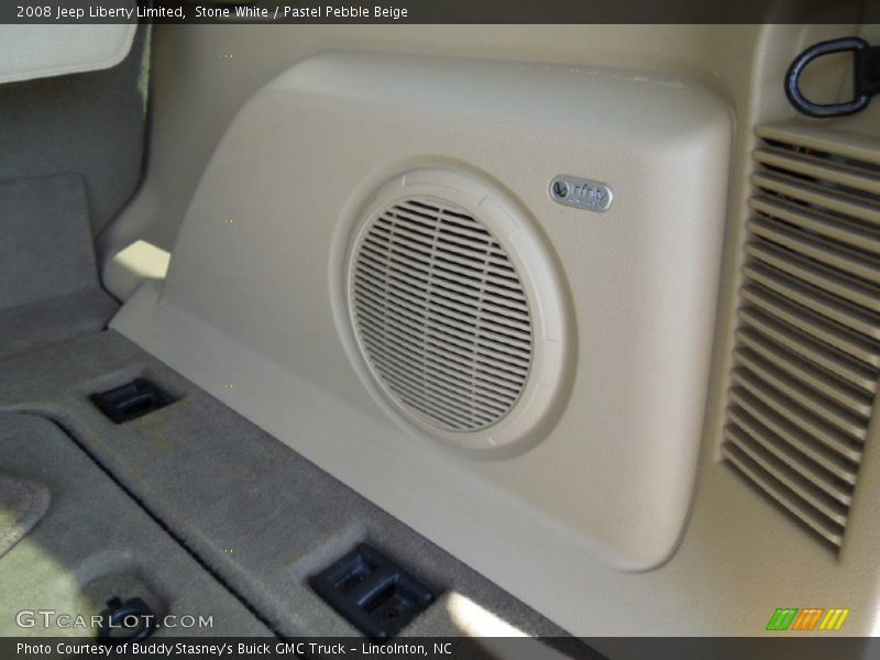 Stone White / Pastel Pebble Beige 2008 Jeep Liberty Limited