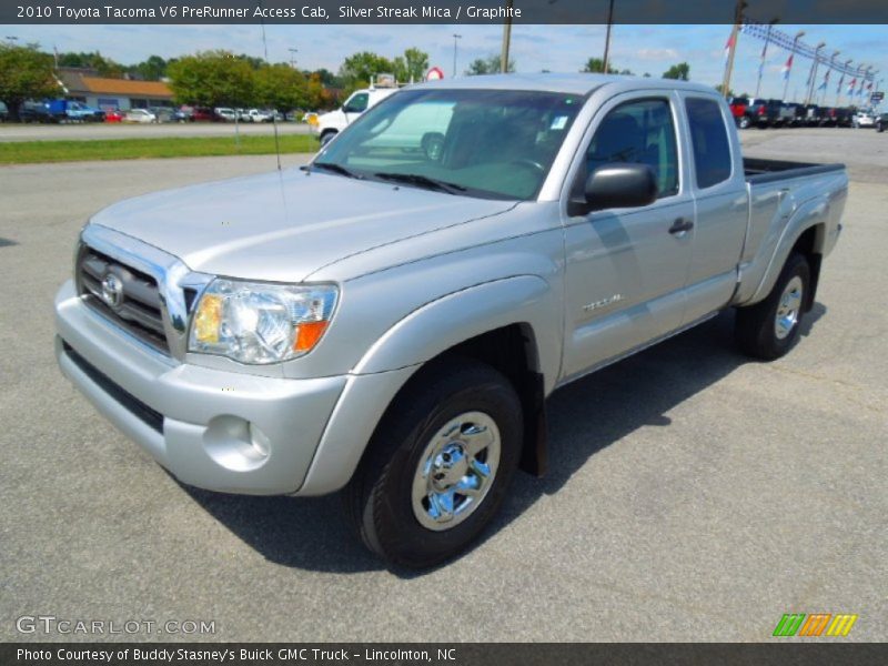 Silver Streak Mica / Graphite 2010 Toyota Tacoma V6 PreRunner Access Cab