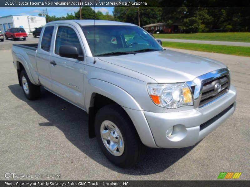 Silver Streak Mica / Graphite 2010 Toyota Tacoma V6 PreRunner Access Cab