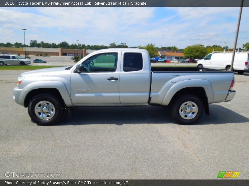 Silver Streak Mica / Graphite 2010 Toyota Tacoma V6 PreRunner Access Cab