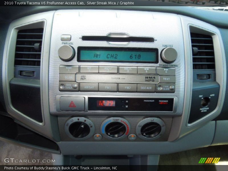 Silver Streak Mica / Graphite 2010 Toyota Tacoma V6 PreRunner Access Cab