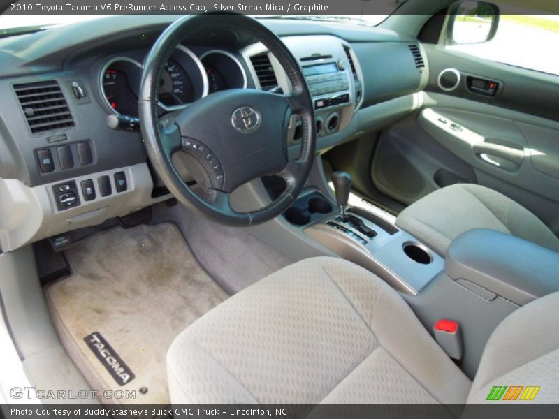 Silver Streak Mica / Graphite 2010 Toyota Tacoma V6 PreRunner Access Cab
