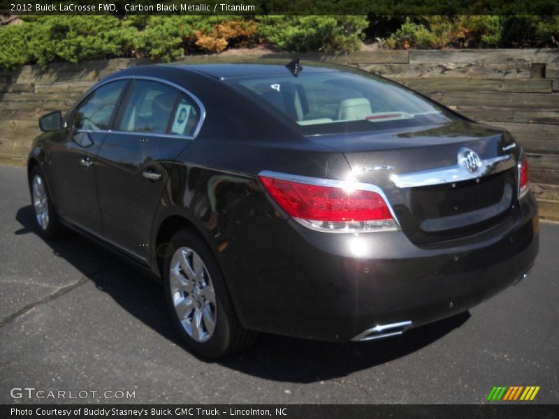 Carbon Black Metallic / Titanium 2012 Buick LaCrosse FWD
