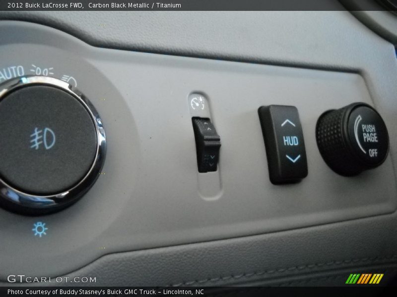 Carbon Black Metallic / Titanium 2012 Buick LaCrosse FWD