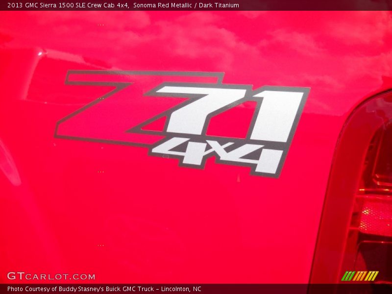 Sonoma Red Metallic / Dark Titanium 2013 GMC Sierra 1500 SLE Crew Cab 4x4