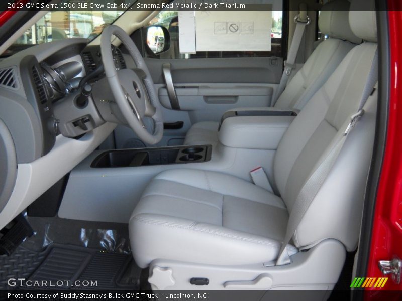 Sonoma Red Metallic / Dark Titanium 2013 GMC Sierra 1500 SLE Crew Cab 4x4