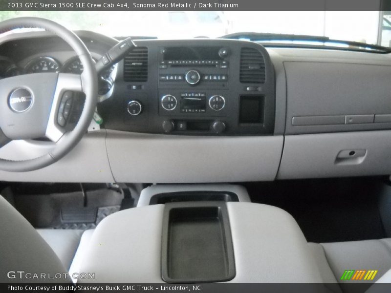 Sonoma Red Metallic / Dark Titanium 2013 GMC Sierra 1500 SLE Crew Cab 4x4
