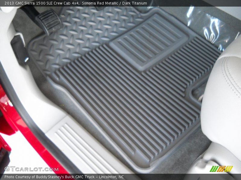 Sonoma Red Metallic / Dark Titanium 2013 GMC Sierra 1500 SLE Crew Cab 4x4