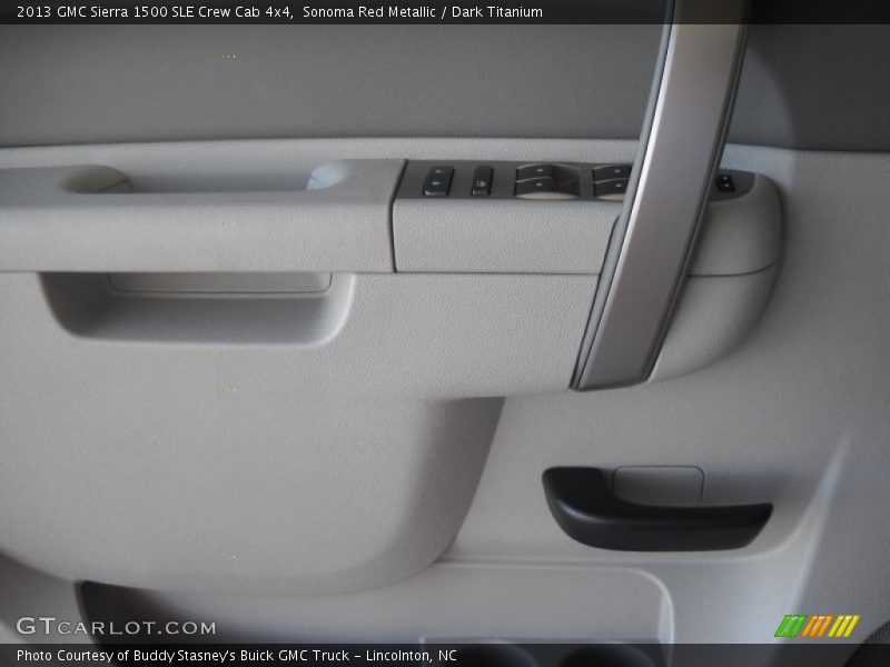 Sonoma Red Metallic / Dark Titanium 2013 GMC Sierra 1500 SLE Crew Cab 4x4