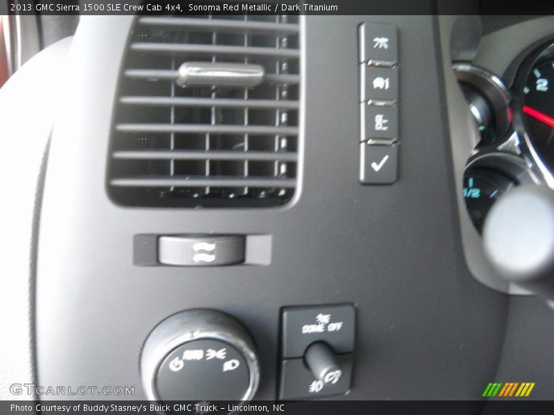 Sonoma Red Metallic / Dark Titanium 2013 GMC Sierra 1500 SLE Crew Cab 4x4