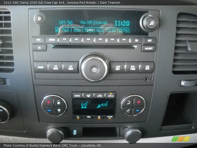 Sonoma Red Metallic / Dark Titanium 2013 GMC Sierra 1500 SLE Crew Cab 4x4