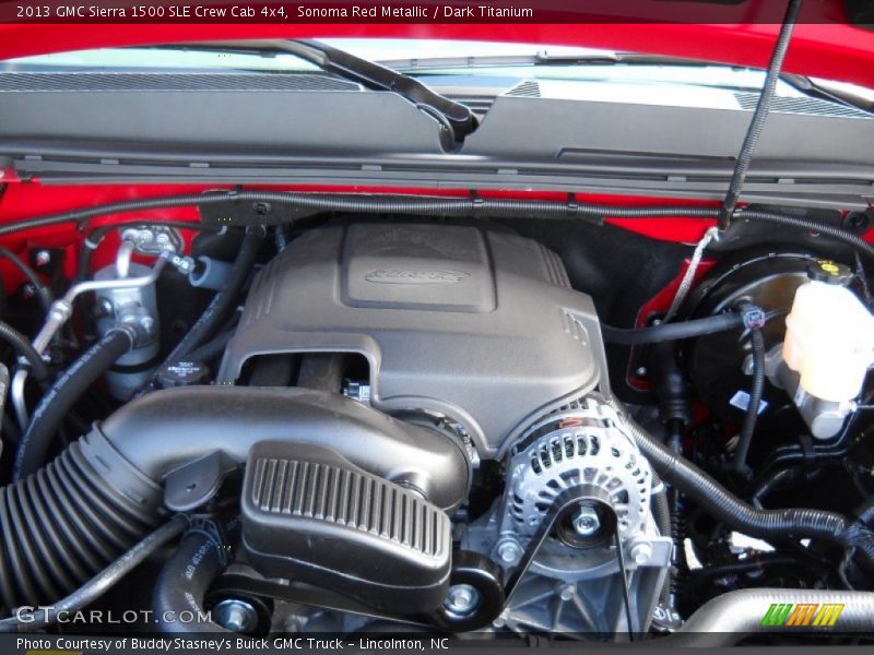 Sonoma Red Metallic / Dark Titanium 2013 GMC Sierra 1500 SLE Crew Cab 4x4