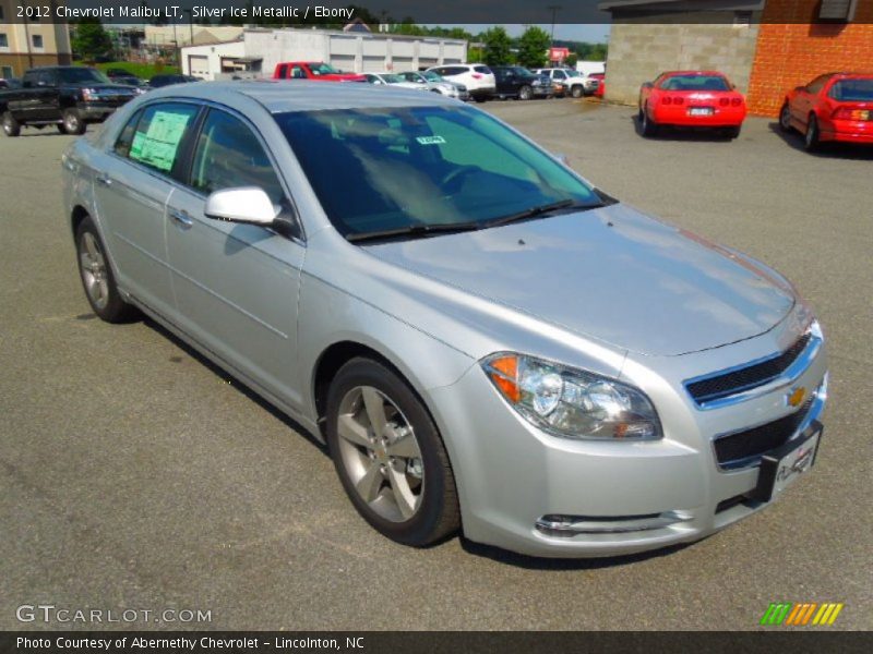 Silver Ice Metallic / Ebony 2012 Chevrolet Malibu LT
