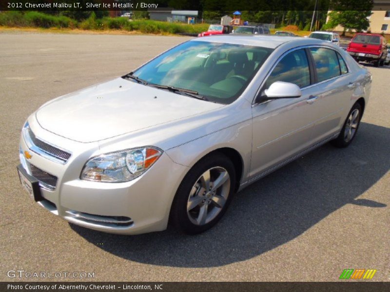 Silver Ice Metallic / Ebony 2012 Chevrolet Malibu LT