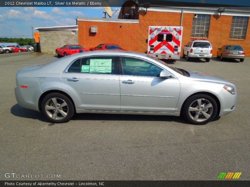 Silver Ice Metallic / Ebony 2012 Chevrolet Malibu LT