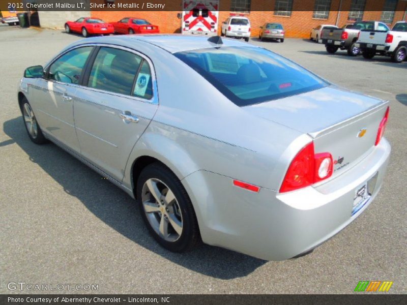 Silver Ice Metallic / Ebony 2012 Chevrolet Malibu LT