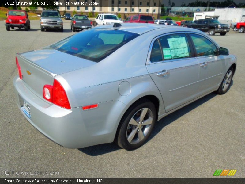 Silver Ice Metallic / Ebony 2012 Chevrolet Malibu LT