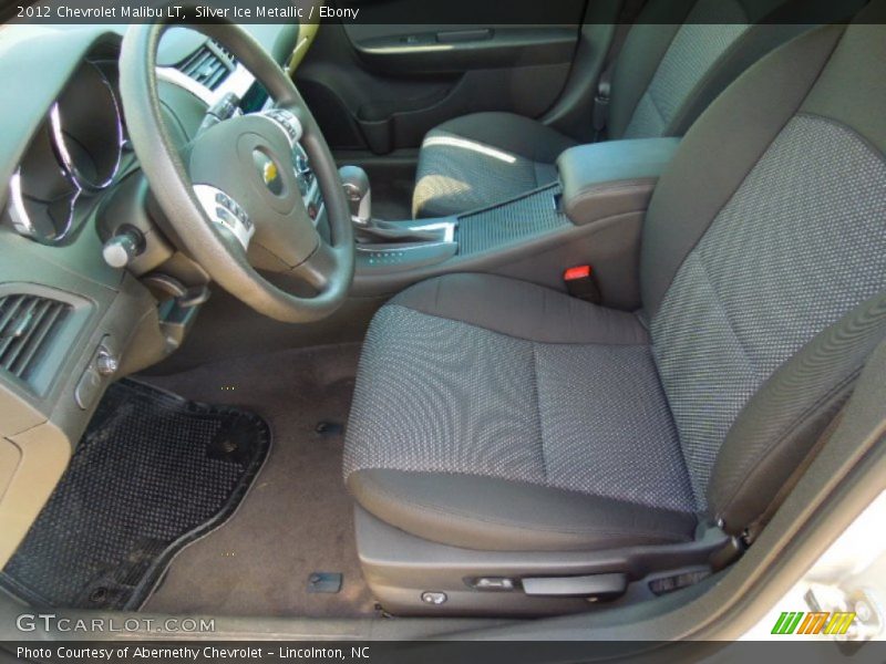 Silver Ice Metallic / Ebony 2012 Chevrolet Malibu LT