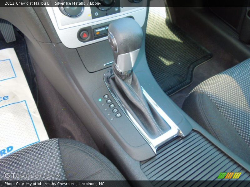 Silver Ice Metallic / Ebony 2012 Chevrolet Malibu LT