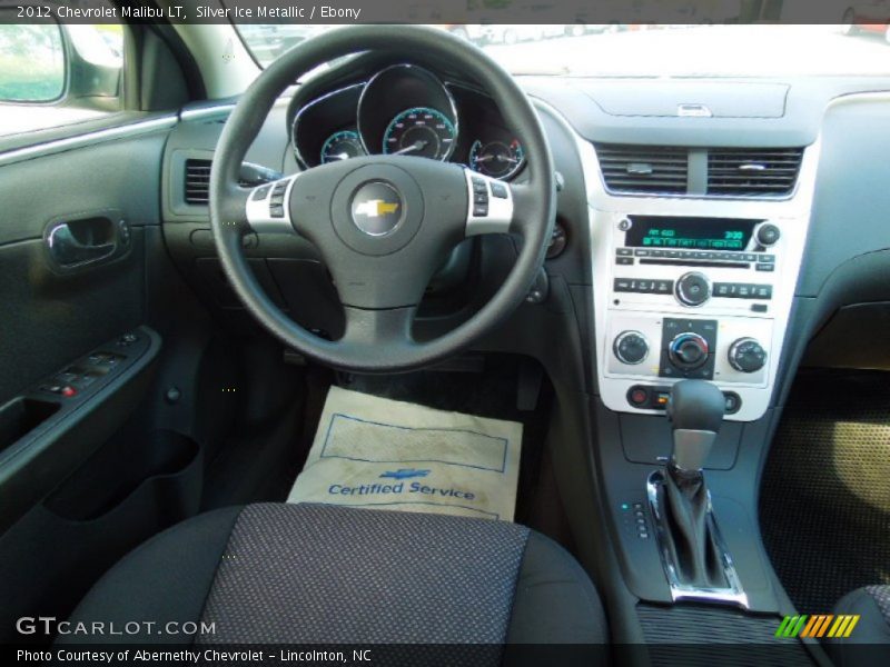 Silver Ice Metallic / Ebony 2012 Chevrolet Malibu LT